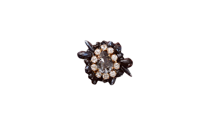 Ribbon center Swarovski bijou