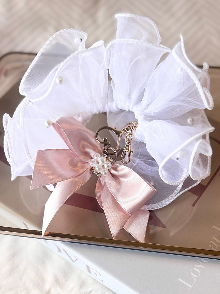 ch-45 オーガンジーリボンシュシュストラップ