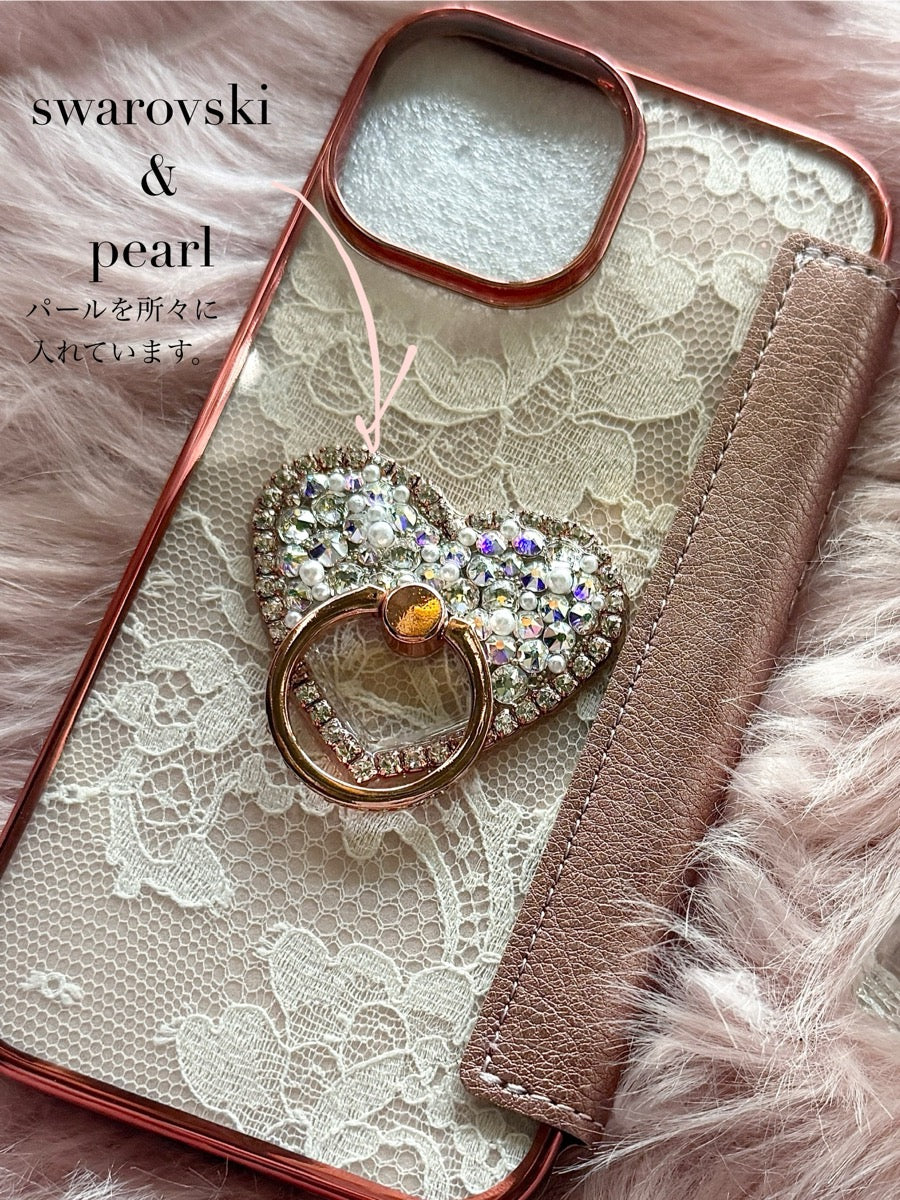 ch-38 Hime.ハートスワロフスキーリングスタンド追加（ケース購入オプション）